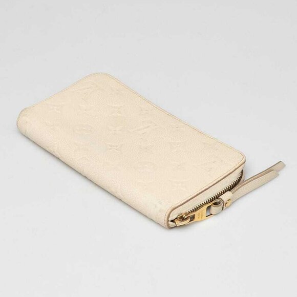 Louis Vuitton Ivory Monogram Empreinte Leather Secret Long Wallet - Picture 2 of 9